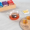 Restaurantware Forma 17 Ounce Glass Teapot 1 Double Wall Glass