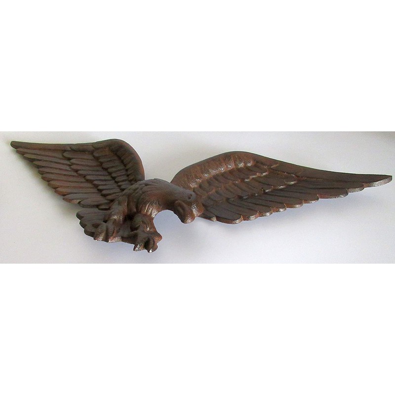 UD Cast Iron American Bald Eagle Wall Plaque - Patriotic