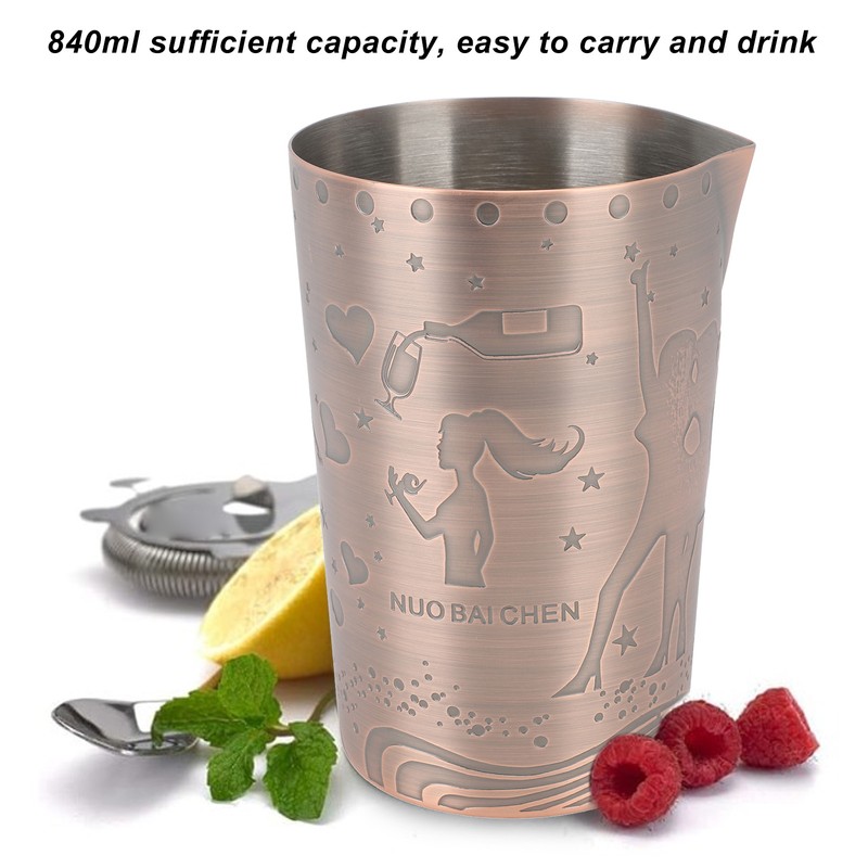 Milk Frothing Pitcher 304 Stainless Steel Rust Proof Multipurpose 840ml
