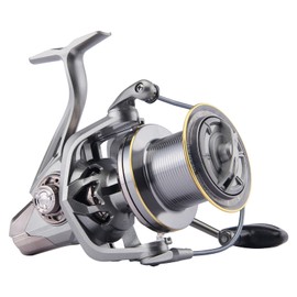 HAUT TON Spinning Reel 12000 Series Advanced Version,17+1BB Graphite Frame Surf Fishing Reels,4.8:1 Gear Ratio 55lbs Max Drag Medium/Heavy Long Casting Inshore & Offshore Saltwater Monster Fish.…
