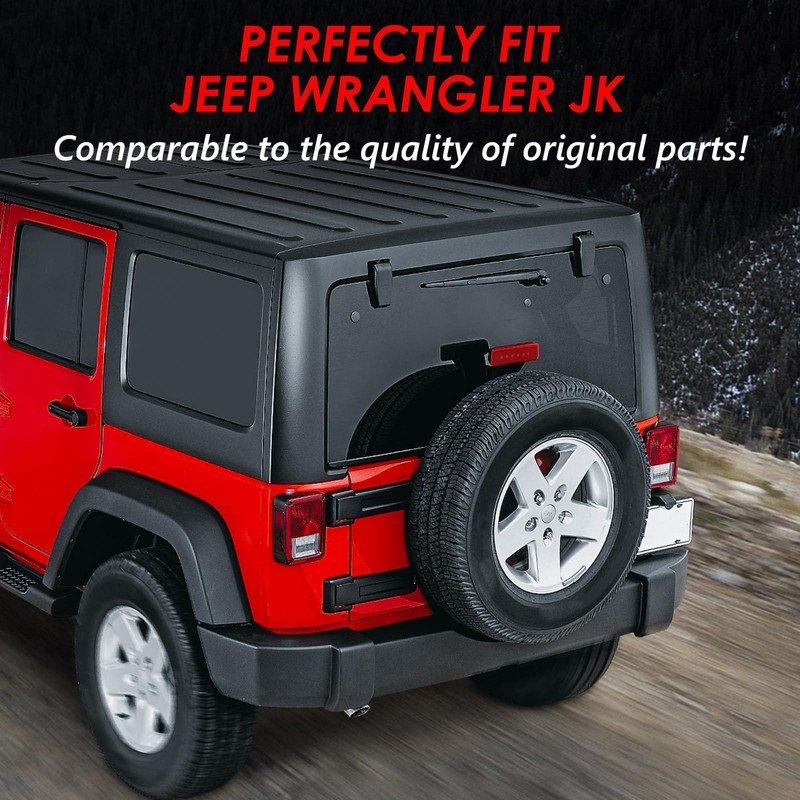 DKMGHT Spare Tire Holder Mounting Bracket Tire Carrier for Jeep