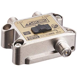 Nippon Antenna 4K8K Compatible Radio Switch SW7FE-BP for Indoor Use