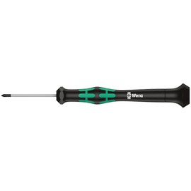 WERA 345290 Precision Phillips Screwdriver PH000, Shaft Length 1.6 inches (40 mm)