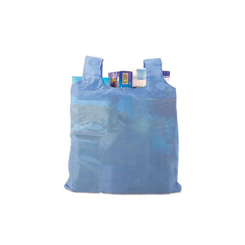 GIDUTEX Foldable Shopping Bag Convertible Mini Pocket Size with Carabiner