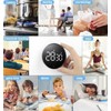 Stylish Digital Kitchen Timer with Large Clear Display - Magnetic