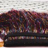 Kehuadiy 10 Yards 4 Inch Wide Metallic Fringe Trim Tinsel