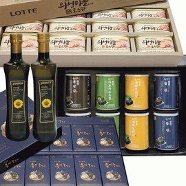 Assorted Holiday Gift Sets Collection (Lunar New Year, Special Occasions) Gift Set/Cooking Oil [Shingwang] Avocado Gwangcheon Kim (Large - 30 Packs - 5 Sets)