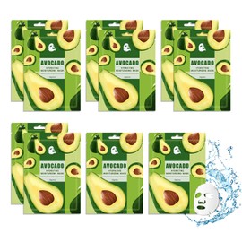 ZZCQzeze 10PCS Hydrating Face Masks,Moisturizing Facial Masks for Women and Men,Fruit Overnight Facial Sheet Mask,Lightweight and Non-greasy Face Sheet Mask for All Skin Type 08