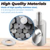 Shower Door Stainless Steel Hinge Pin fits for Framed Shower