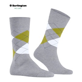 Burlington King Socks Opaque Cotton (Organic), Grey Gunmetal 3226