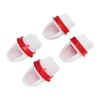 Chicken Feeder Rain Proof Poultry Feeder Port Gravity Feed Kit