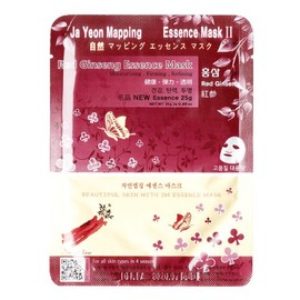 Nature Mapping Essence Mask Pack - Red Ginseng 25g x 10 Sheets / 자연맵핑 에센스 마스크팩-홍삼25gx10매