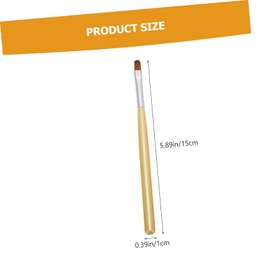 BIUDECO 7pcs Nail DIY Drawing Pens Set for Home Salon Half-Round Gel Nail Art Tools Professional Painting Pens for Manicure Supplies