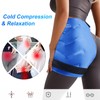 Atsuwell Extra Large Hip Ice Pack Wrap, Reusable Gel Ice