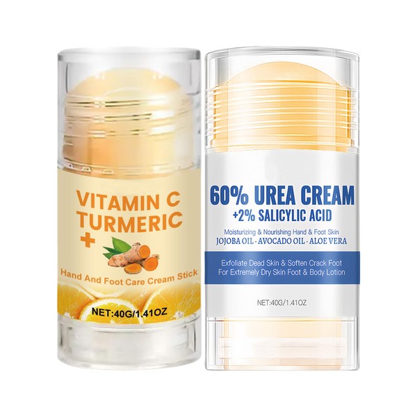 Virellay 2 Pcs Foot Cream Stick Set - Hydrating Fusscreme