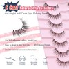 Natural Lashes False Eyelashes 10MM Short Lashes for Small Eyes