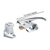 MagiDeal Freezer Door Handle Freezer Handle latches Kit Zinc Alloy