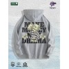 MAKE MONEY NOT DRAMA Graphic Hoodie 100% Cotton US Warehouse