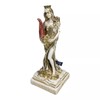 Goddess Fortune Tyche Luck Fortuna Hard Plaster Statue Sculpture 8.65
