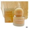 Base Maquillaje Mate Foundation Alta Cobertura Líquido 4tono