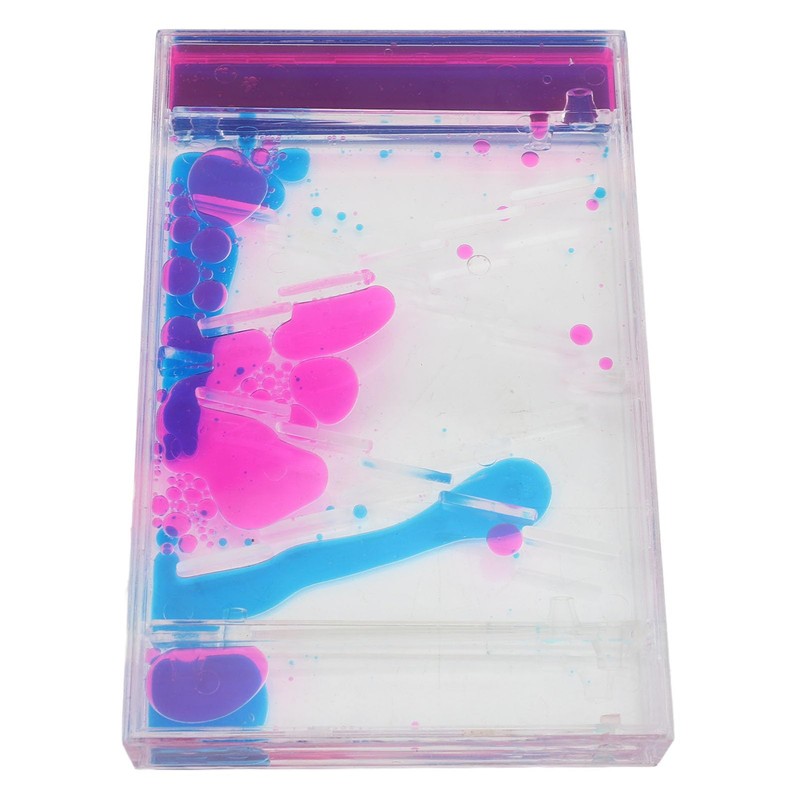 Liquid Bubble Timer, High Transparency Acrylic Slow Motion Calming Toy