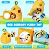 Nabance Baby Sensory Plush Toy 6-12 Months Soft Beehive Playset