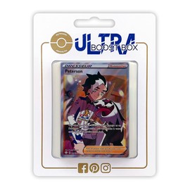 my-booster SWSH045-FR25-UB-069 Peterson (Nezz) 069/072 Full Art Trainer Myboost X Epée et Bouclier 4.5 Destinées Radieuses, Box of 10 French Pokémon Cards