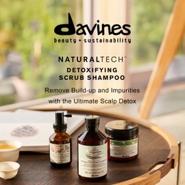 Davines Naturaltech DETOXIFYING Scrub Shampoo, Deeply And Gently Cleanse Hair And Scalp, 8.45 Fl. Oz.