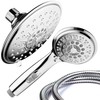Hydroluxe 30-Setting Ultra-Luxury 6 inch Rainfall Shower Head & Handheld