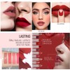 2-in-1 matte lipstick, no grainy feeling lipstick with long-lasting moisturising,