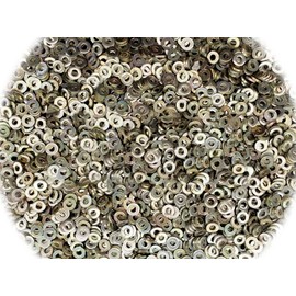 (Qty 1000pcs) 1/4 x 5/8 Grade 8 Extra Thick Heavy Duty Flat Washers .250 x .625 SAE Multi-Purpose Comprehensive Hardware Fastener Assortment Kit Cit01879Riv