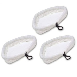 Microfibre Cloths Universal Cleaning Pads compatible with X5 and Vax S2 Steam Mops (Pack of 3)