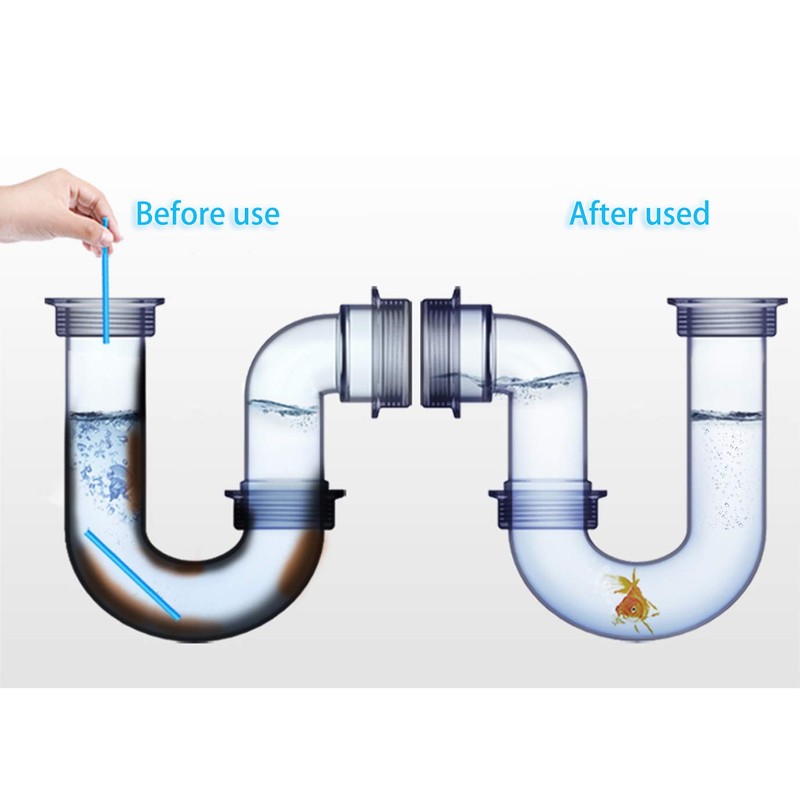 IUDAOIHK Drain Sticks Sink Cleaner Opener Enzyme Drain Cleaner to