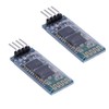 HiLetgo 2pcs HC-06 RS232 4 Pin Wireless Bluetooth Serial RF