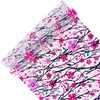 HYANG Little Flowers TPU Fabric Clear Jelly Vinyl Roll: 30cm