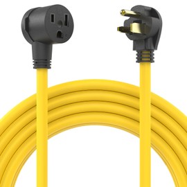 TOOLIOM 50FT Welder Extension Cord 10AWG 6-50P to 6-50R Power Extension Cord for Welding Machines with ETL Approved