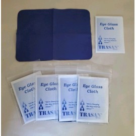 Unbranded 5 pieces Premium Trasan MICROFIBER cloth  Eyeglass Cleaning
