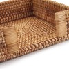 Rattan Napkin Holder Square, 7.5" x 7.5" x 2.5", Wicker