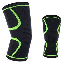 LALAFINA 1pc Sports Support Sleeve Light Green Xl Knee Protector for Running Jogging and Workouts Compression Pads for Joint Stability and Injury Prevention Comfortable Unisex Design