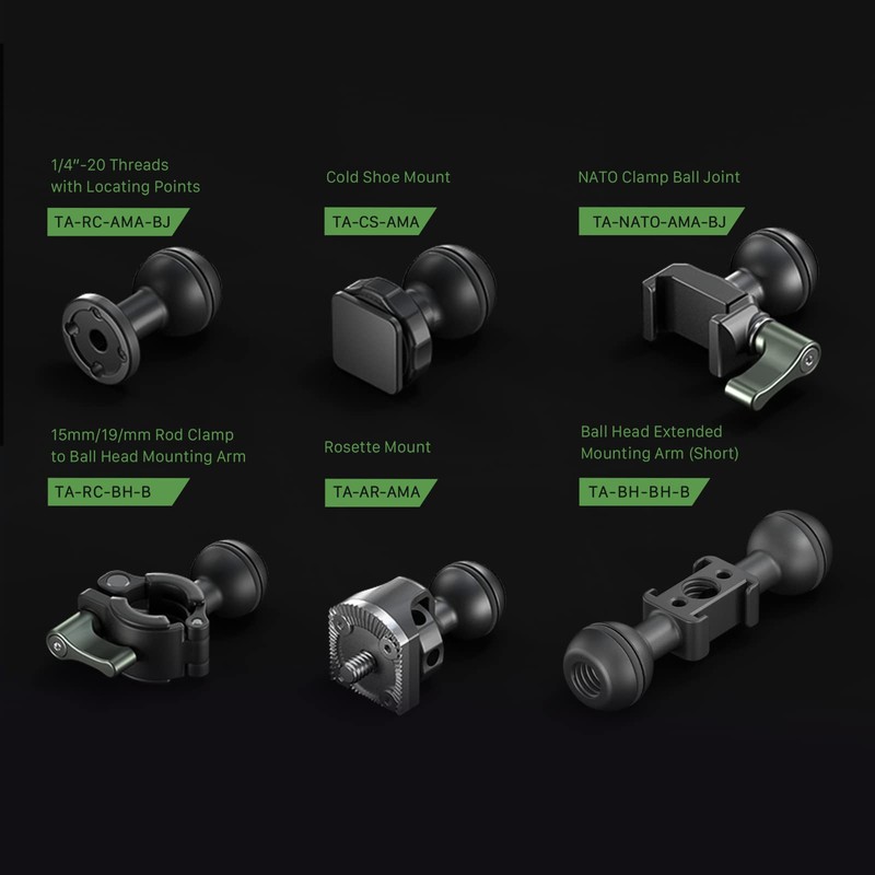 TILTA Magic Arm with 1/4"-20 Mounting Points, Universal Magic Articulating