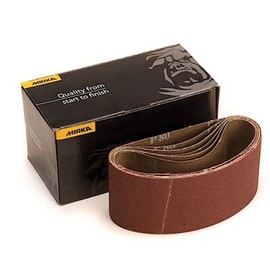 Mirka 3x21 Hiolet-X Portable Belt 100Grit (Sold 10 per pack)