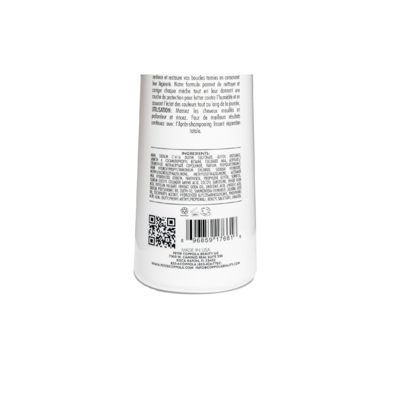 Peter Coppola Keratin Concept Total Repair Sulfate-free Smoothing Shampoo 33.8