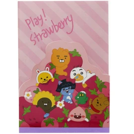 Sunstar Stationery Little Friend Die-Cut Memo A6 Strawberry S2828650