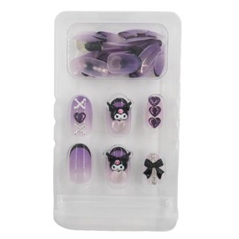 Santan Sanrio Characters Nail Tip, Chromi, Pack of 24