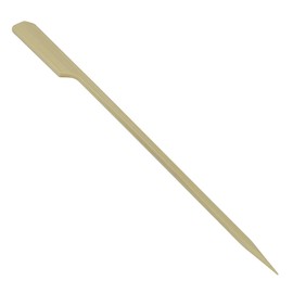 R&M Cocktail Skewers for Appetizers, Cheese Boards, Sandwiches, Kabobs and Charcuterie. 50-Pack, 6 Inches, Bamboo