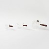 JAJU wood handle heat-resistant glass_200ml, clear transparent_FRFR / 자주 JAJU