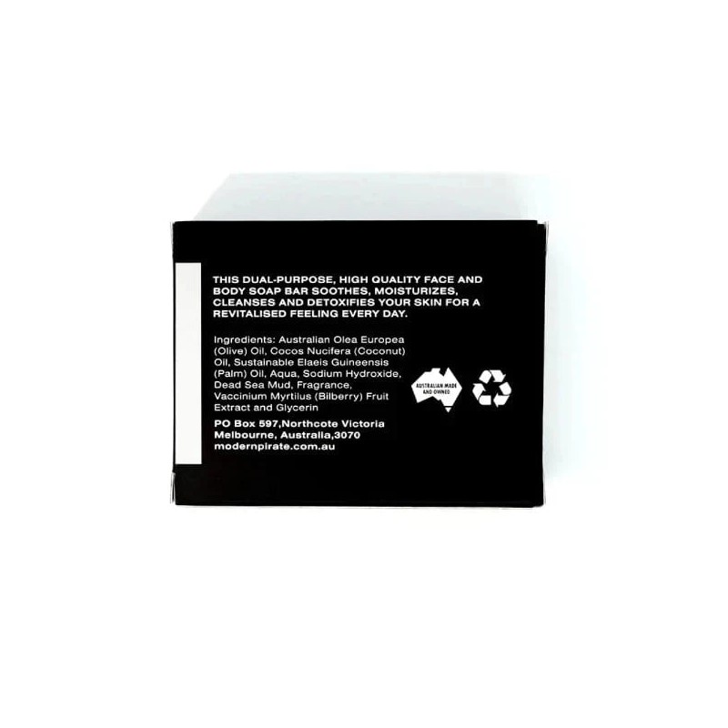 Modern Pirate Dead Sea Mud Soap 110gm