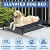 FAMIGRO 36" Dog House Outdoor for Medium Large Dogs Elevated