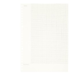 Zelten 2 Pack B5 120 Sheets/240 Pages Connell Loose Leaf Punched Paper Refills Paper for 26 Hole Binder Personal Organizer Diary Notebook Refillable Planner