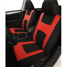 Flaconi Car Seat Covers, Car Seat Cover, Protective Covers Car, Car Seat Covers Set, Seat Cover Sets Car Seat Covers Set for 5 Seaters, Suitable for Most Cars and SUVs (Red)